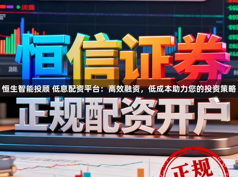 恒生智能投顾 低息配资平台：高效融资，低成本助力您的投资策略
