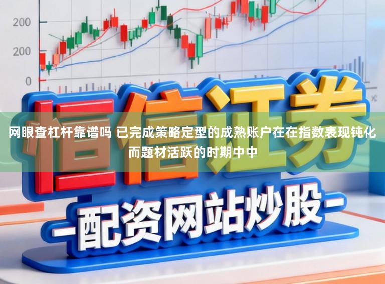 网眼查杠杆靠谱吗 已完成策略定型的成熟账户在在指数表现钝化而题材活跃的时期中中