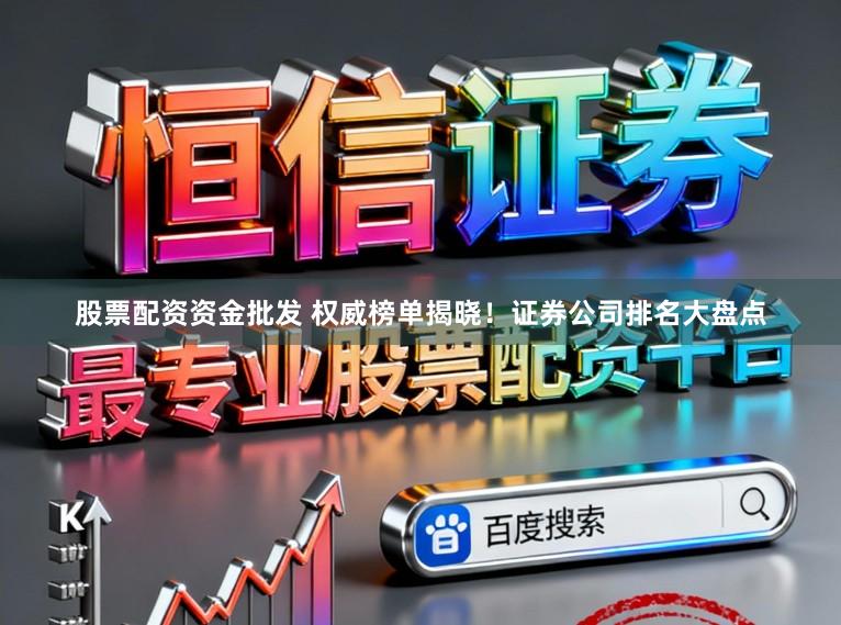股票配资资金批发 权威榜单揭晓！证券公司排名大盘点
