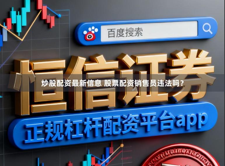 炒股配资最新信息 股票配资销售员违法吗？