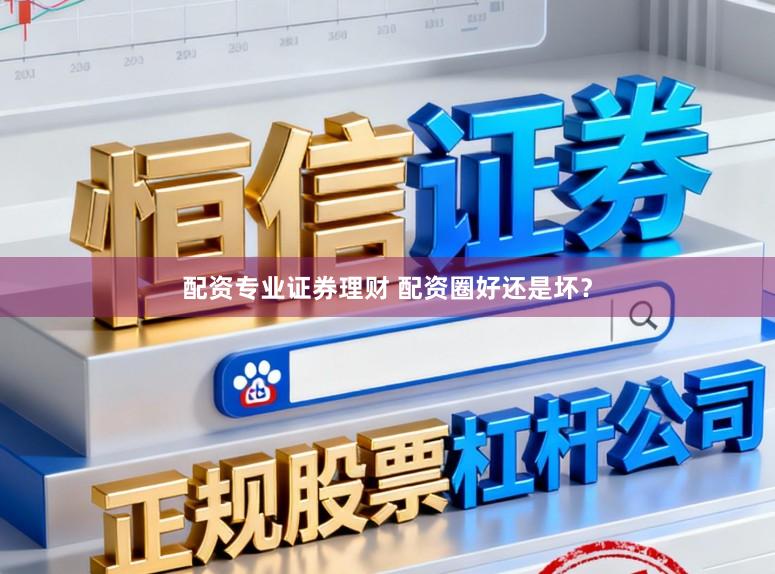 配资专业证券理财 配资圈好还是坏？